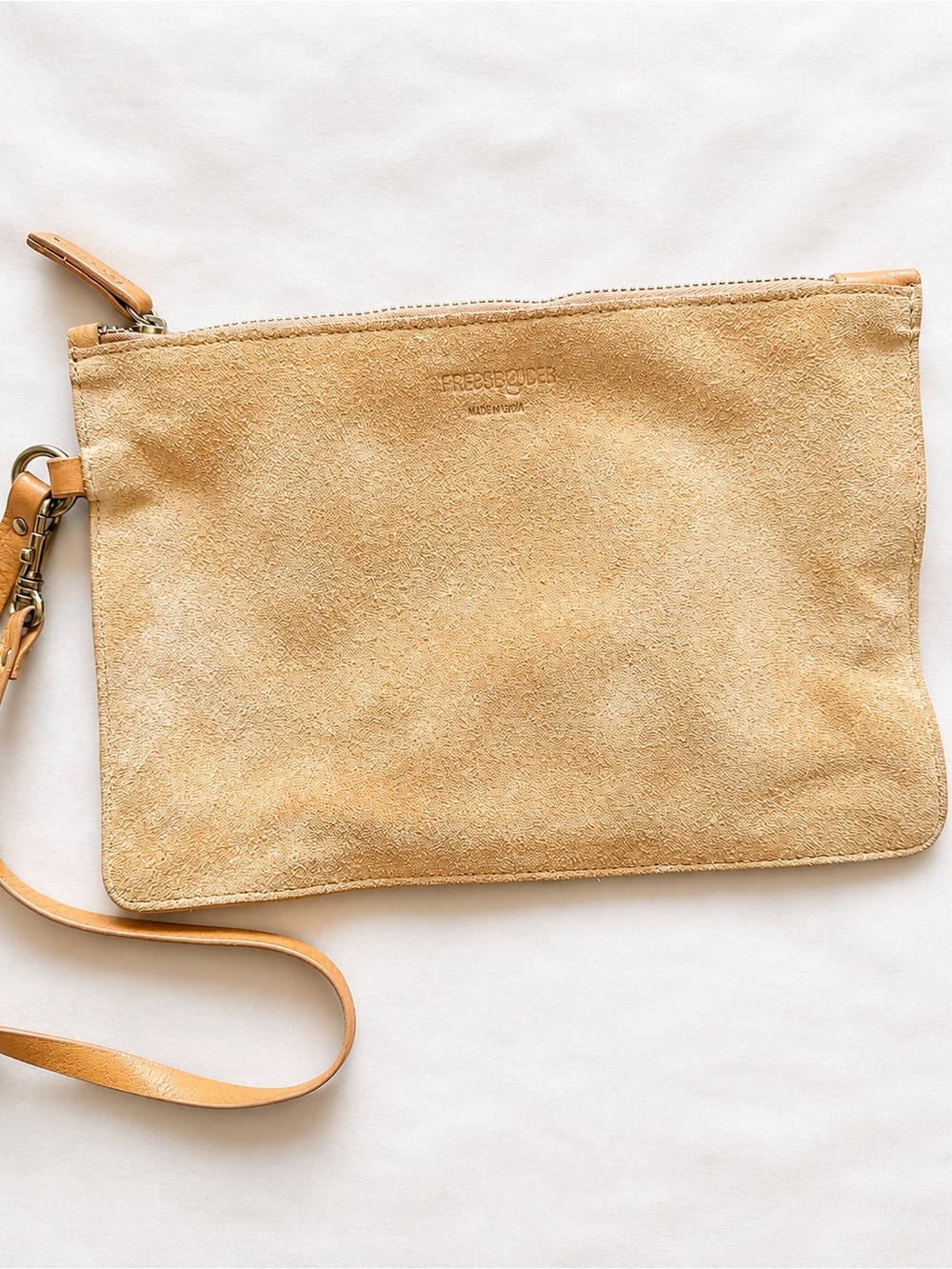 Margot New York Leather Wristlet